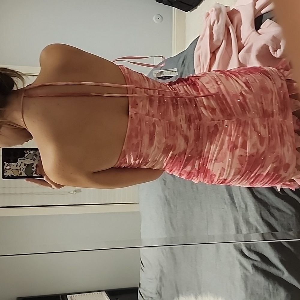 Homecoming dressfrom windsor pink size small - Picture 6 of 8